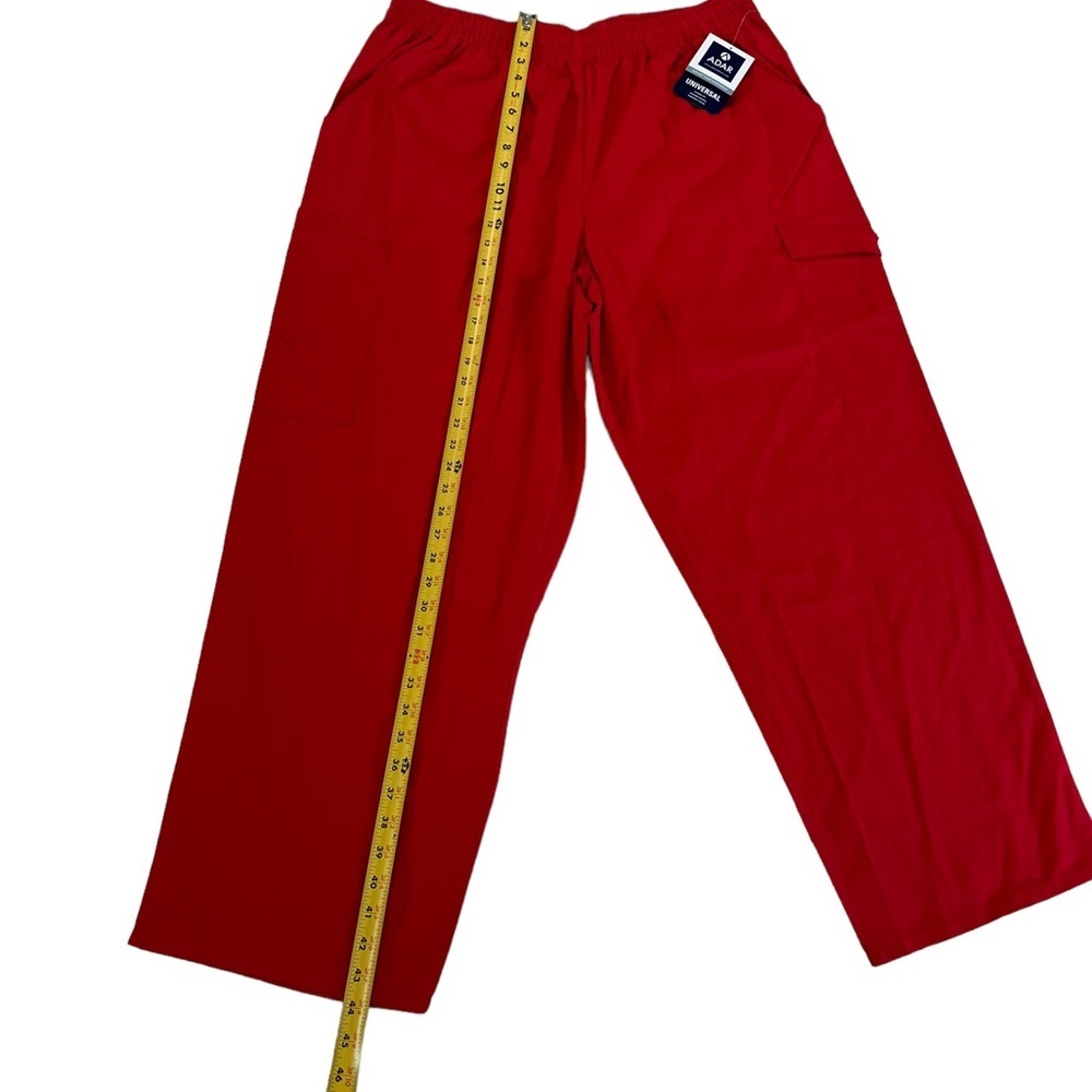 Adar Universal Scrub Pants Womens Size 3XL Classic Fit Elastic Waist Pockets - Picture 5 of 16